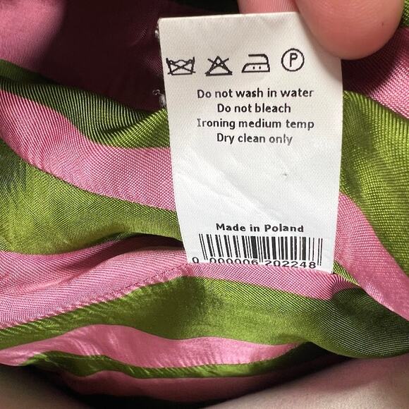 Paul Smith Women's Pinstripe Blazer Jacket 44 Black Virgin Wool Career Work - Picture 13 of 13